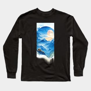 Zen sloth Long Sleeve T-Shirt